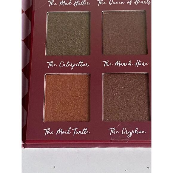 Set Of 12 Shades DISNEY ALICE In WONDERLAND EYESHADOW PALETTE W/ Mirror NEW - Picture 11 of 16